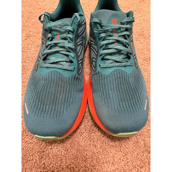 Salomon Aero Blade 2‎ Men's Blue Orange Running Shoes Art 475724 Size 13 - Picture 10 of 10